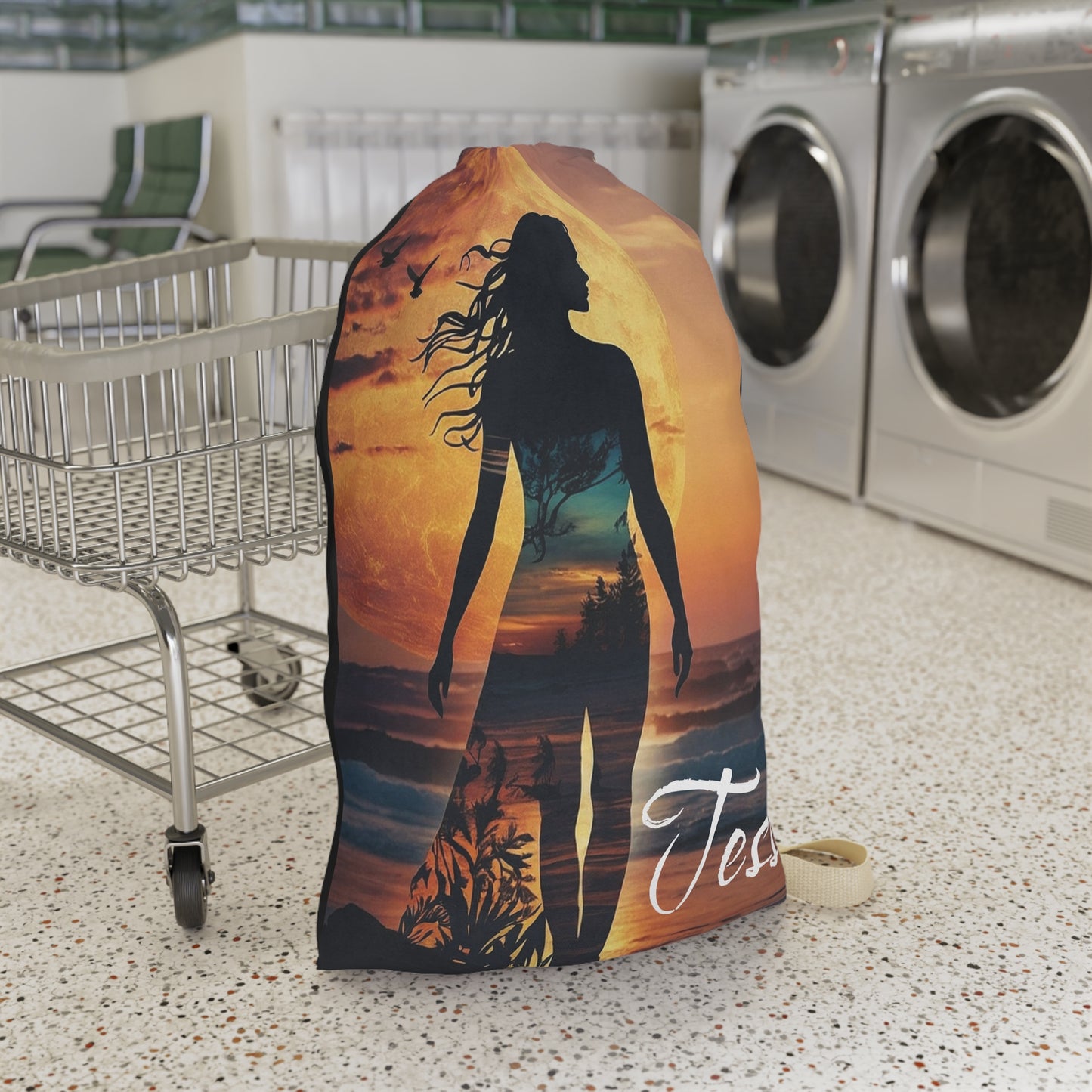 Personalized Laundry Tote