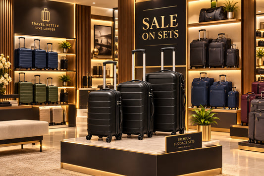 Transcends 3-Piece Hard-Sided Suitcase Set