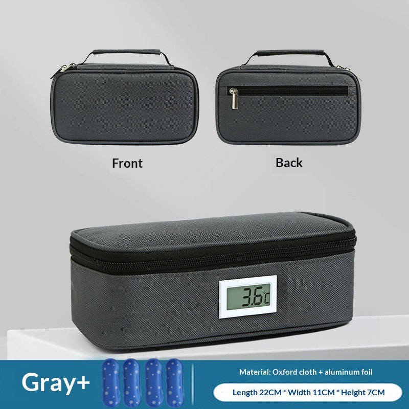 Portable Insulated Travel Bag For Refrigerating Insulin Eco Friendly