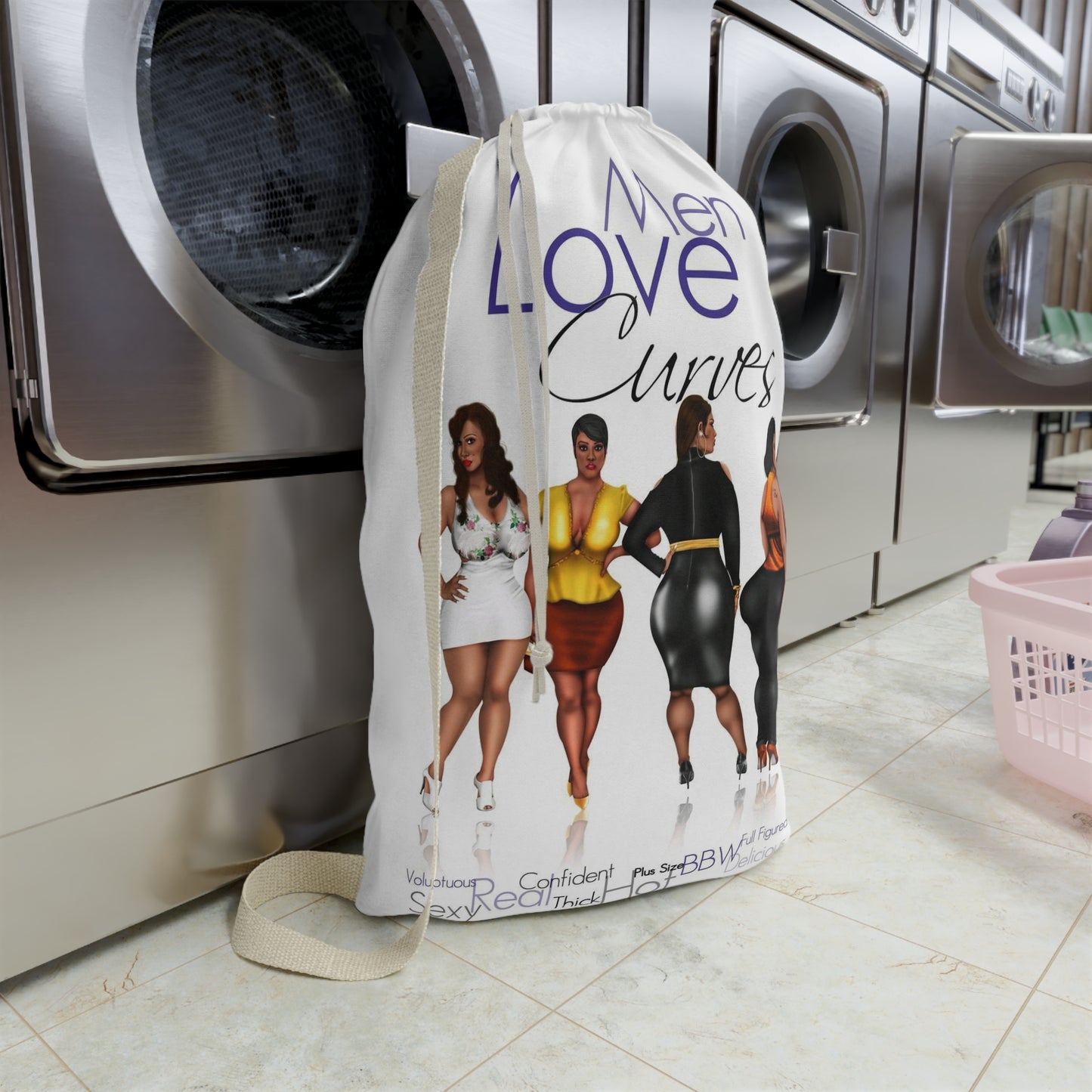 Curvy Love Laundry Bag