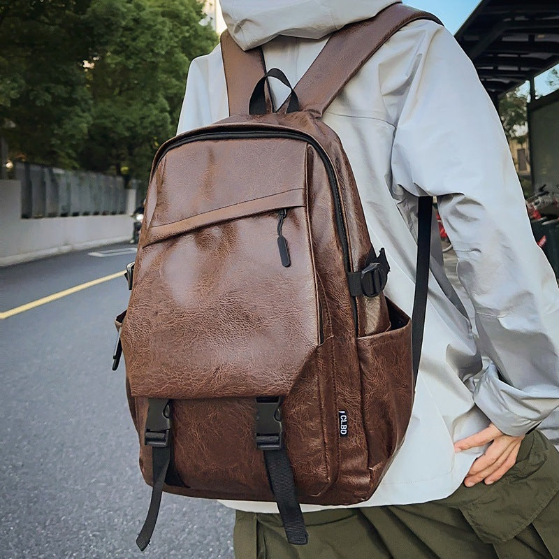 Soft Leather Backpack