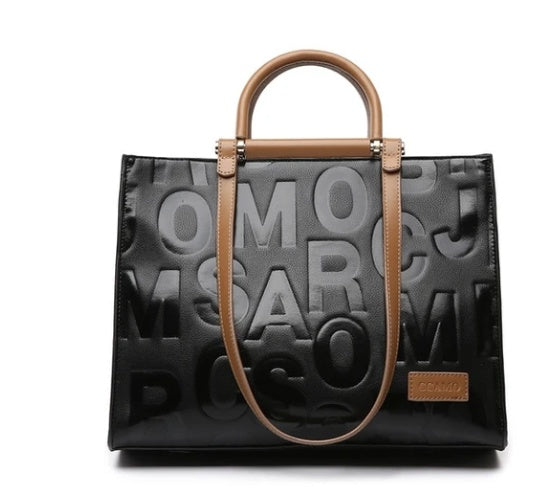 Monogram ICONIC II Top-Handle Bag Lady's Handbag Casual