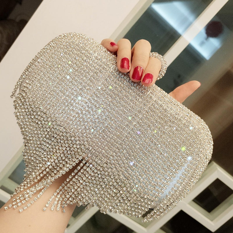 Diamond Ladies Ring Evening Bag
