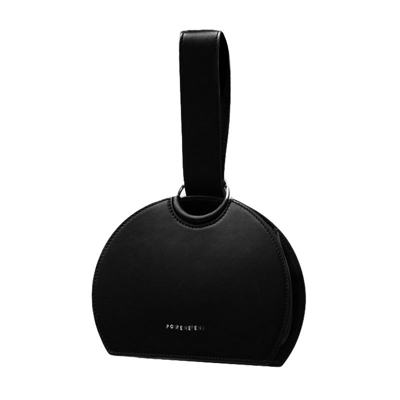 Simple Semicircle Saddle Ring Handbag