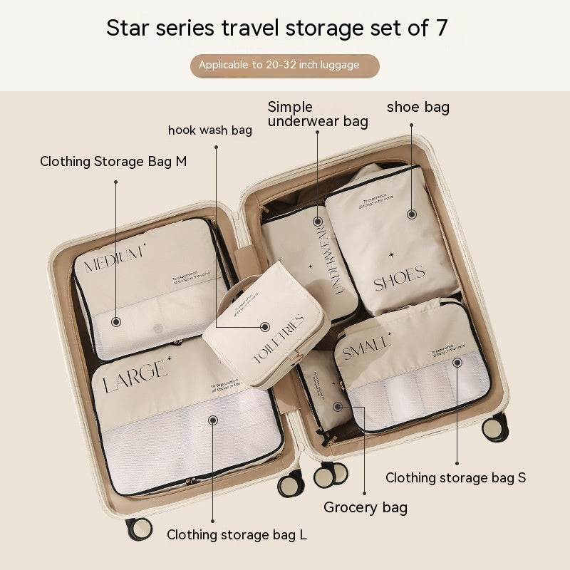 BLP Ultimate Labeled Travel Packing Bags Sets