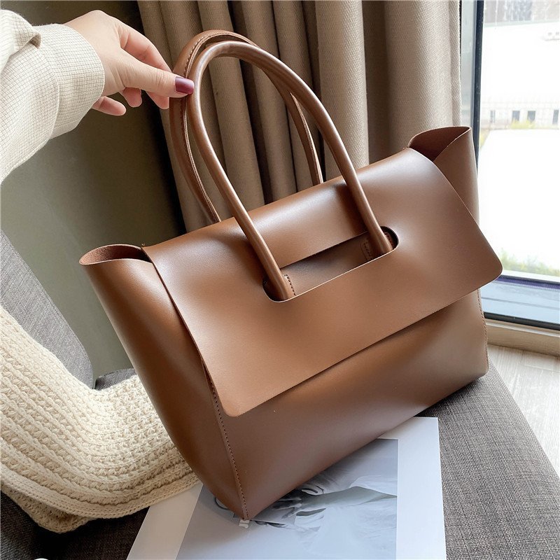 BOSS LADY Shoulder Bag -Tote Bags Solid Color Famous Brand High Quality Bag