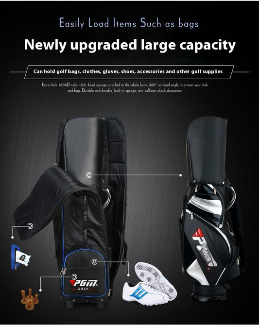 PGM Golf Nylon Aviation Bag With Password Lock