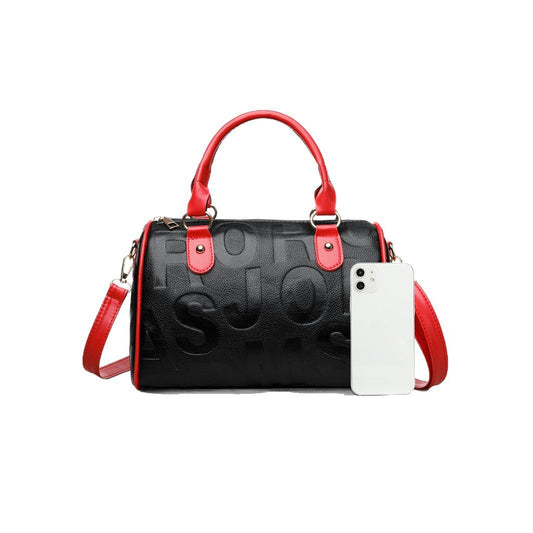 Monogram ICONIC Barrel Large-capacity Hand Bag