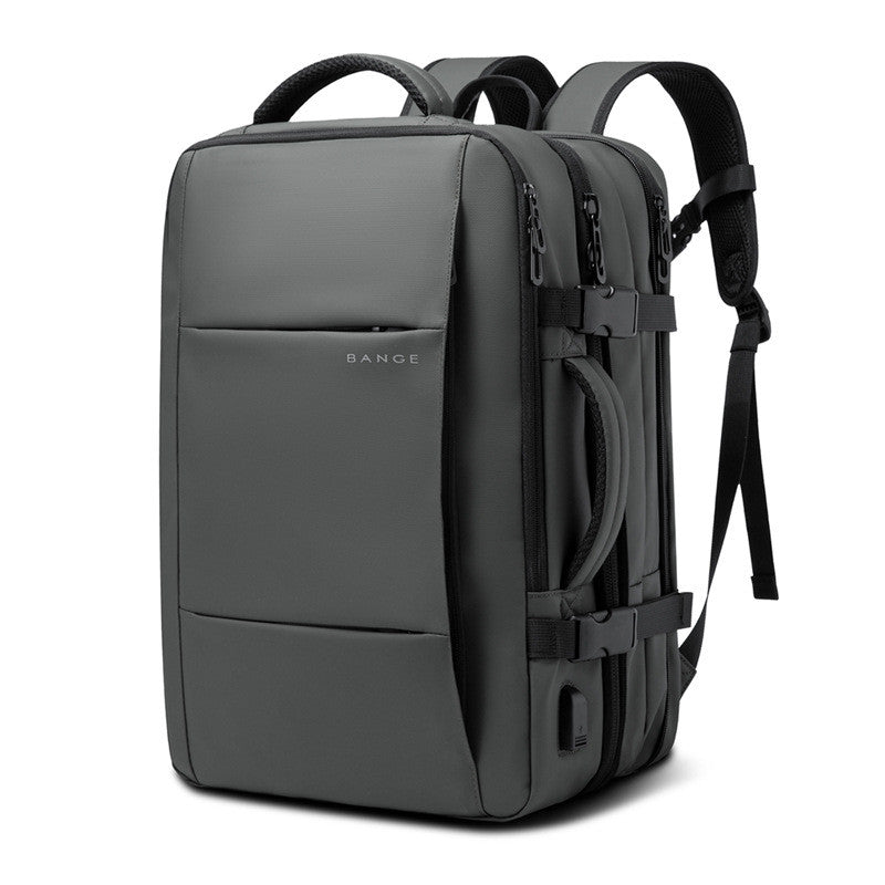 BANGE Foldable Large Capacity Business Travel Bag Waterproof Backpack