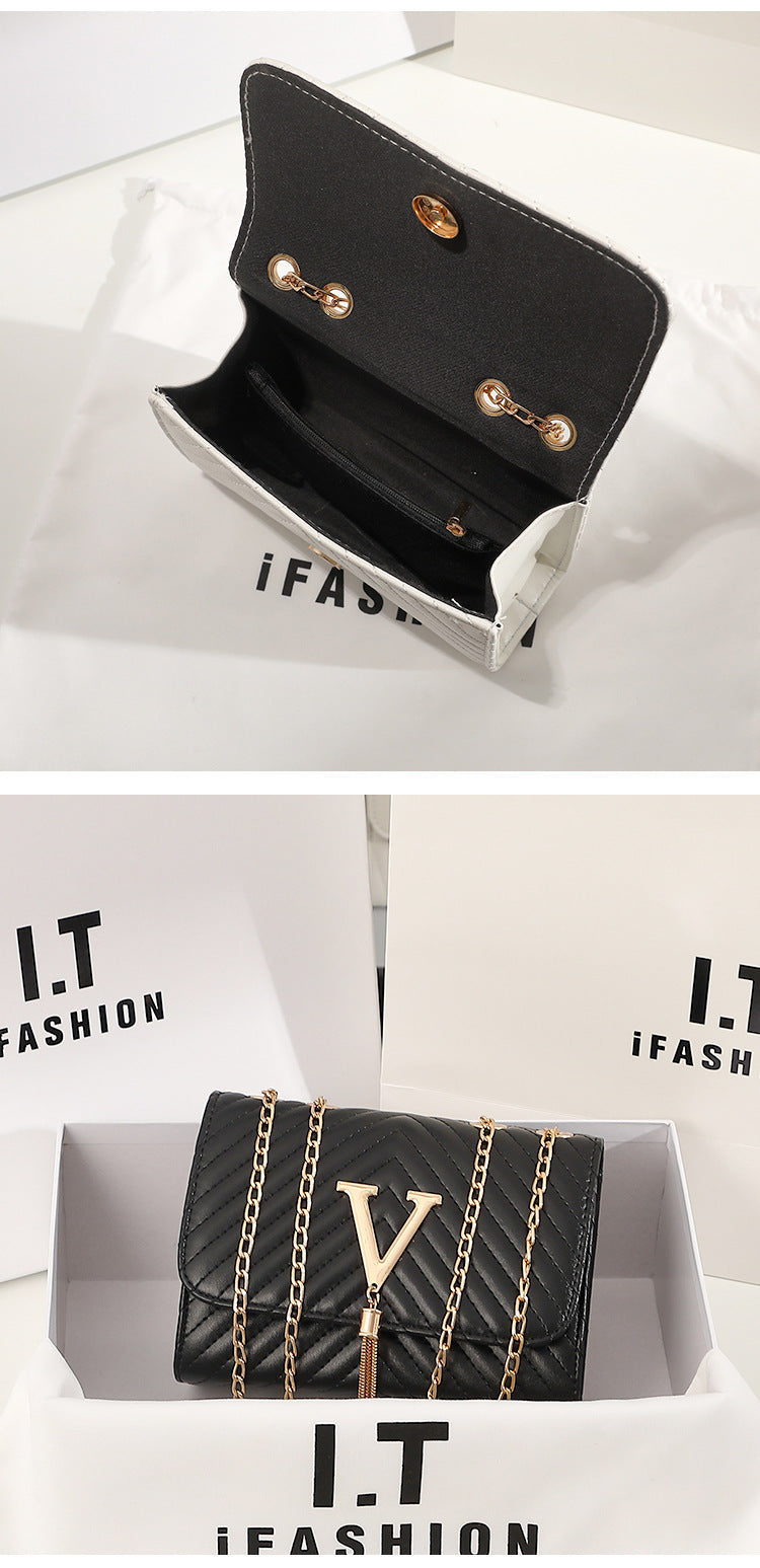 Signature V Series Versatile One Shoulder Hand Bag