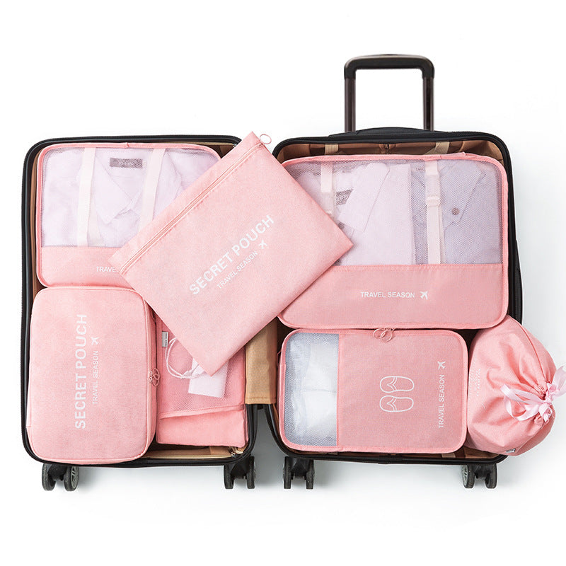 Portable Travel 7-piece packing cube/bags