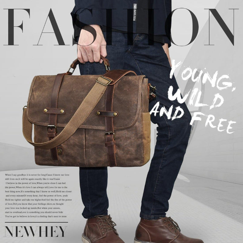 Canvas Mallette Waterproof Bag