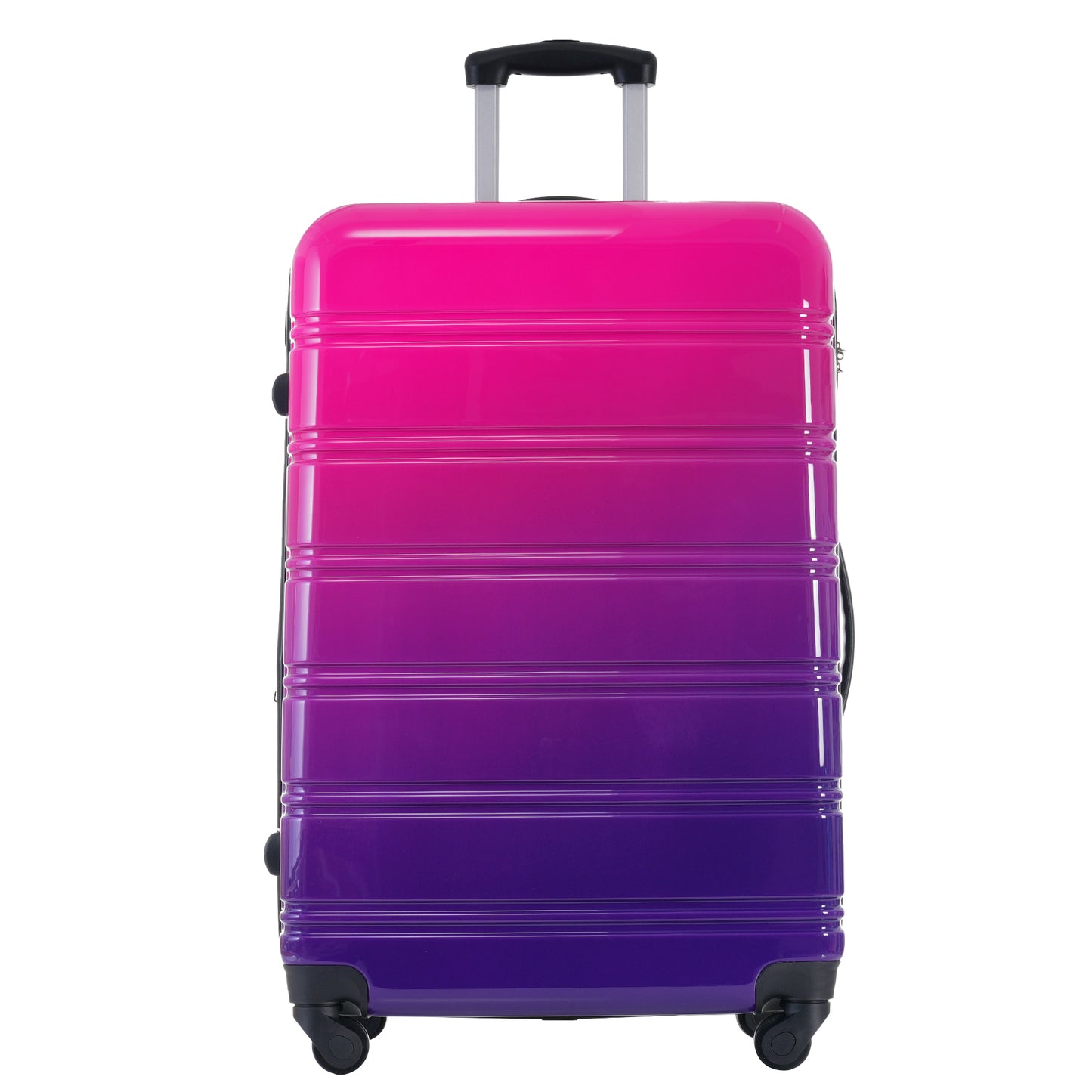 GETAWAY Magenta HARD SIDED 3 Piece Luggage Set; Gradient Color Expandable Suitcase 20" 24" 28"