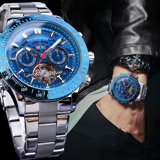 FORSINING Multi-function Tourbillon Automatic Mechanical Watch