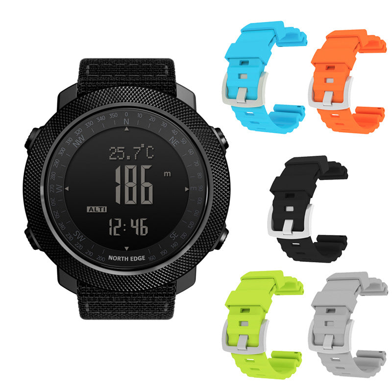 North Edge Apache Tactical Sports Watches for Men, Outdoor Sport Smart Watch Men's All-metal