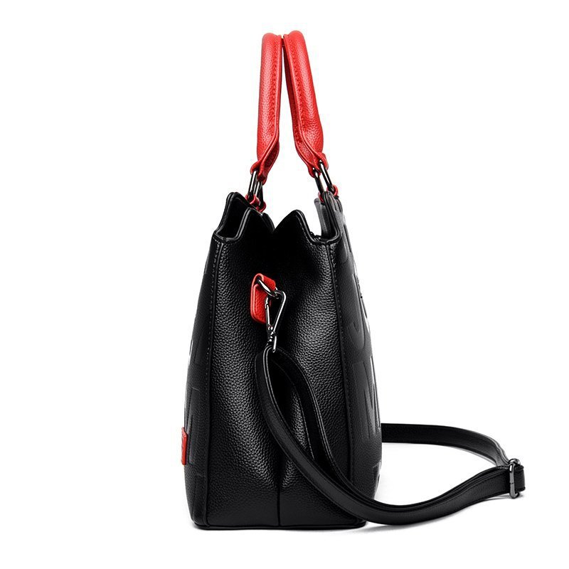 Monogram ICONIC Leather Shoulder Bag