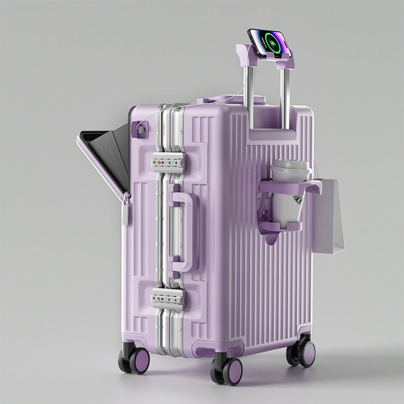 Exceptional Pro Series Hard Sided Flip Top Drop-Resistant Suitcase