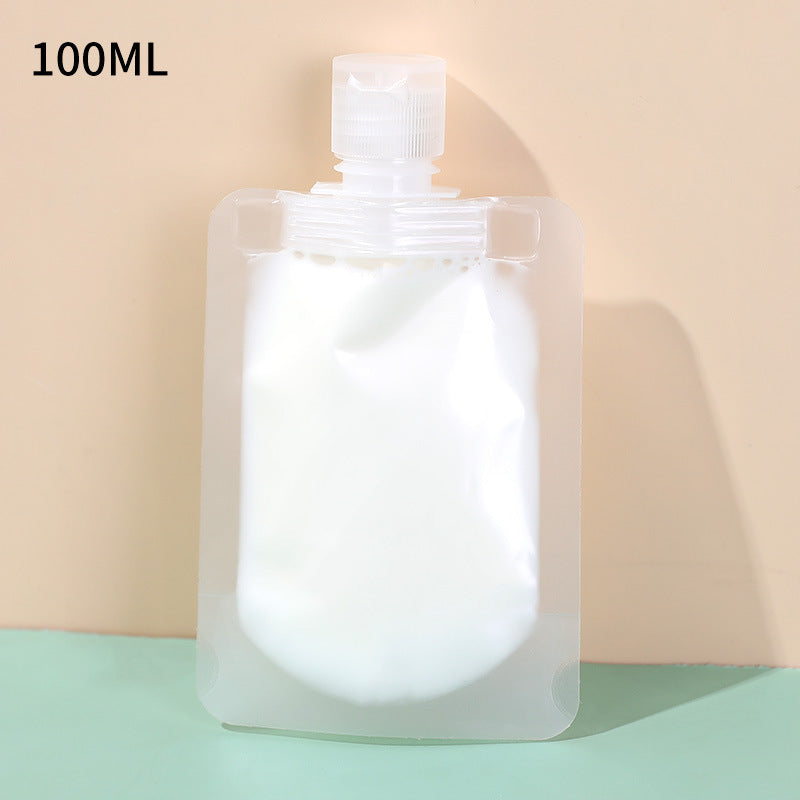 Transparent Travel Refillable Pouches