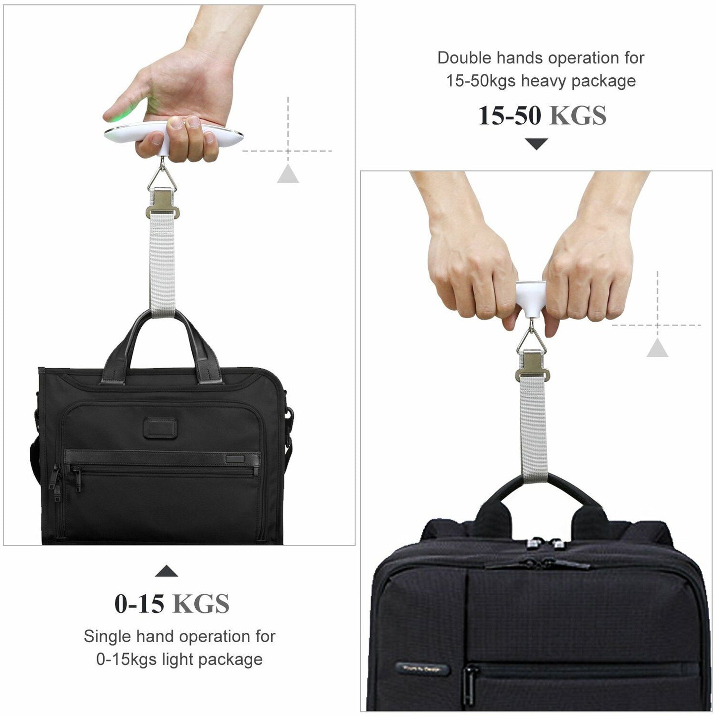 Portable LCD Digital Hanging Suitcase Baggage Travel Scale With Belt For Electronic Weight Tool 50kg/110lb