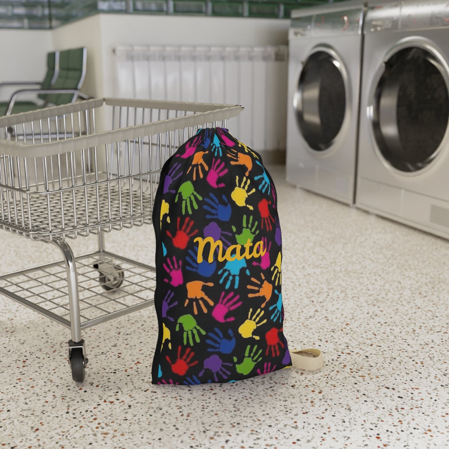 Vibrant Kids' Laundry Bag