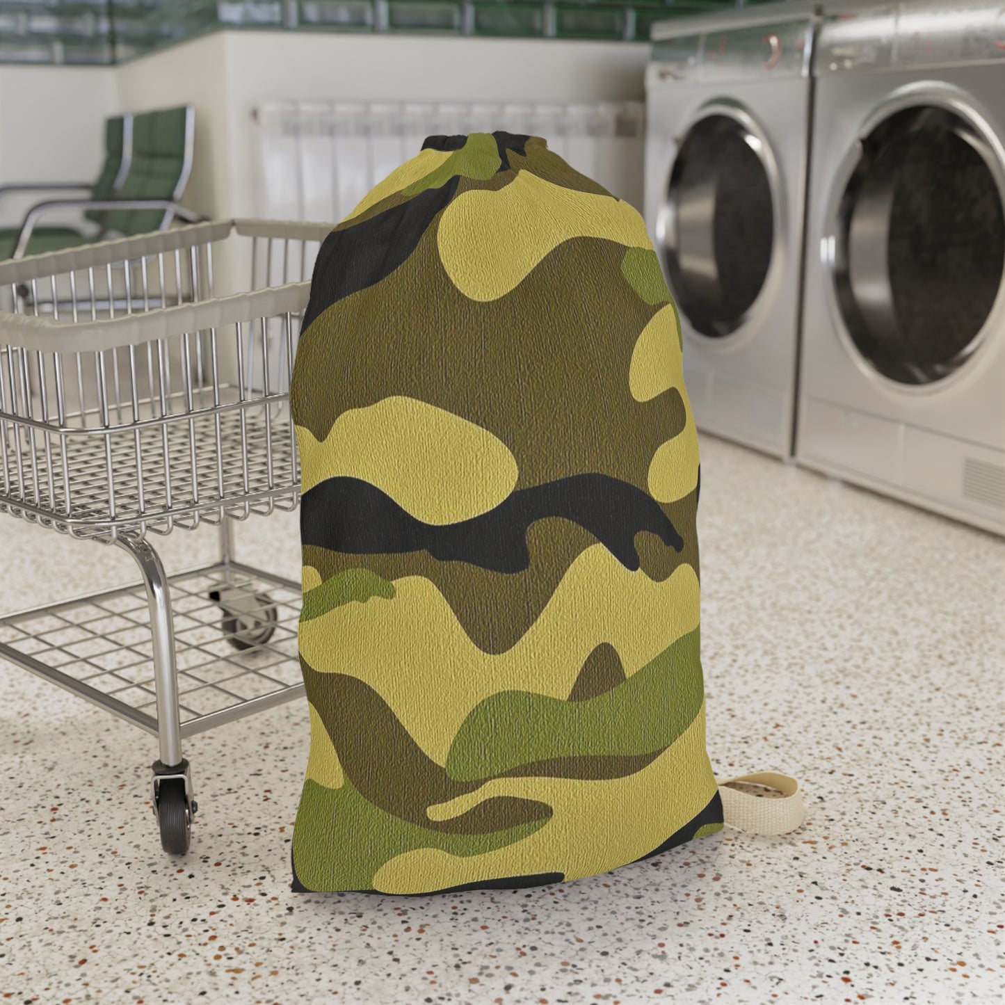 Military-Themed Laundry Bag