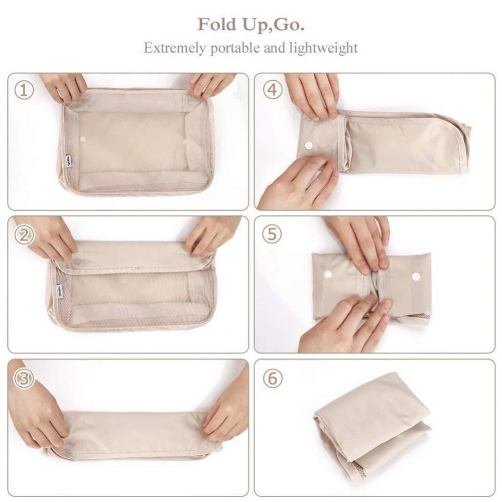 8-piece Set Luggage Travel Storage Packing Cube Bag
