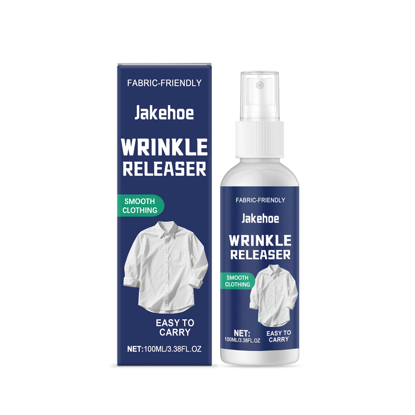 JAKEHOE's Travel Wrinkle Removal Spray Fast And Smooth