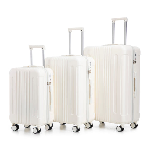 3 Pcs Set In ABS Spinner Wheel Luggage
