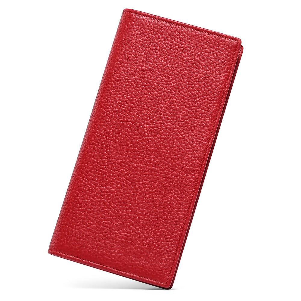 GOIACII Wallets for Women: RFID Blocking Ultra Slim Leather Credit Card Holder Clutch