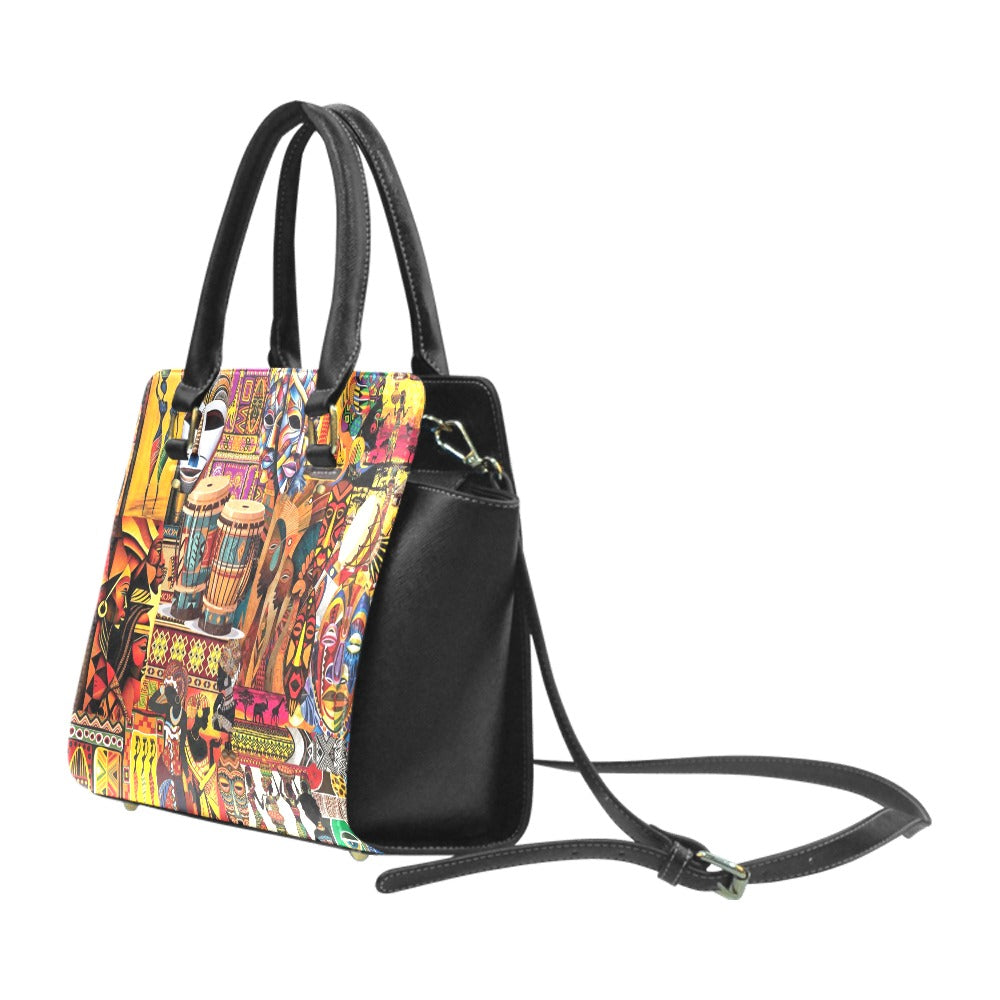 African Pattern Shoulder Bag