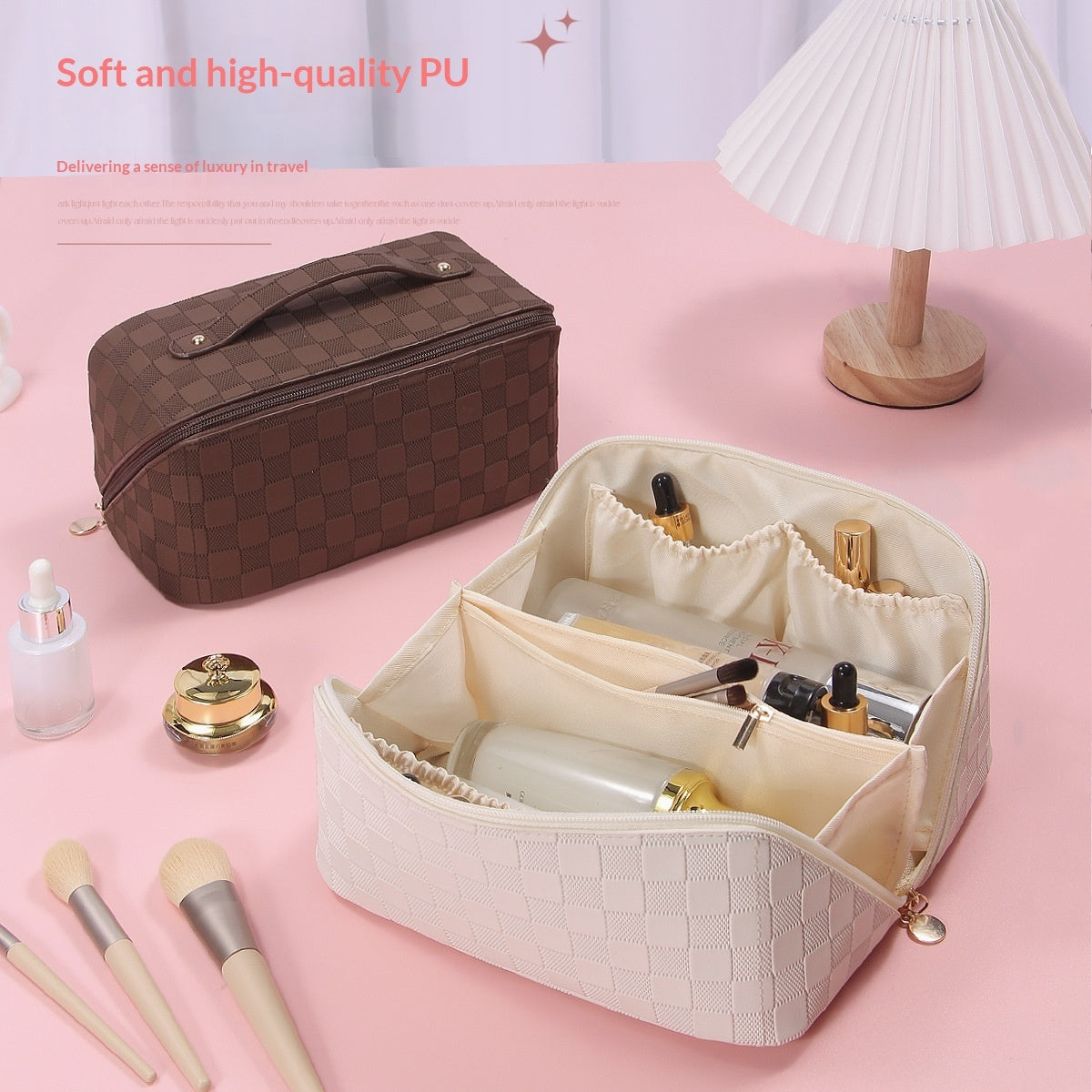 GOOD LOOKING Large-Capacity Toiletry Bag Multi-Functional