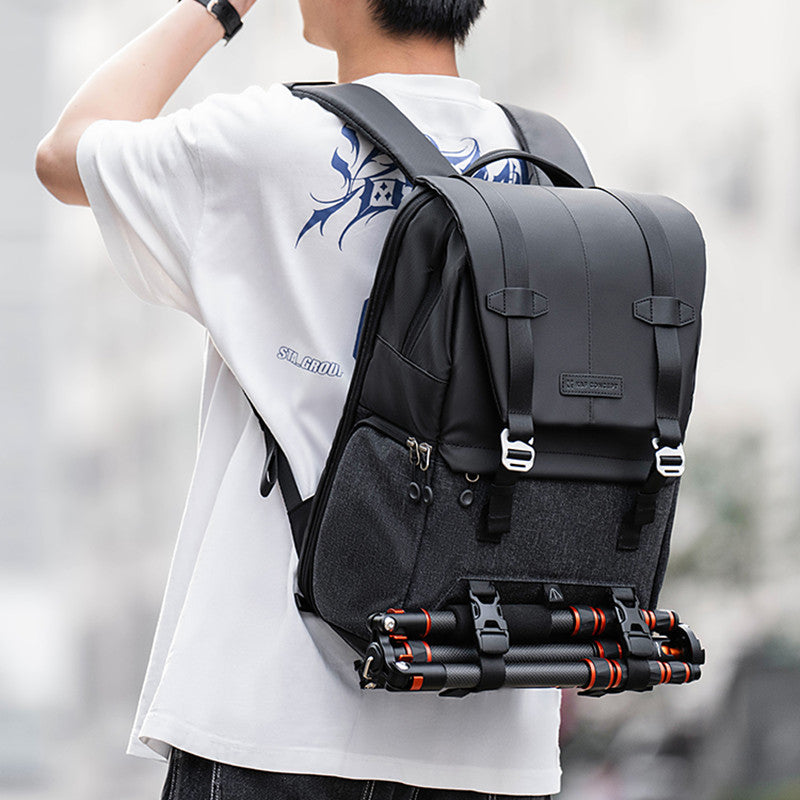 K&F CONCEPT Professional Photography Large Capacity Camera Bag Backpack; 15-15.6 Inch Laptop Compartment