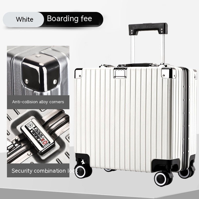 BLP Horizontal Square Aluminum Frame 18" 20" Carry-On Luggage