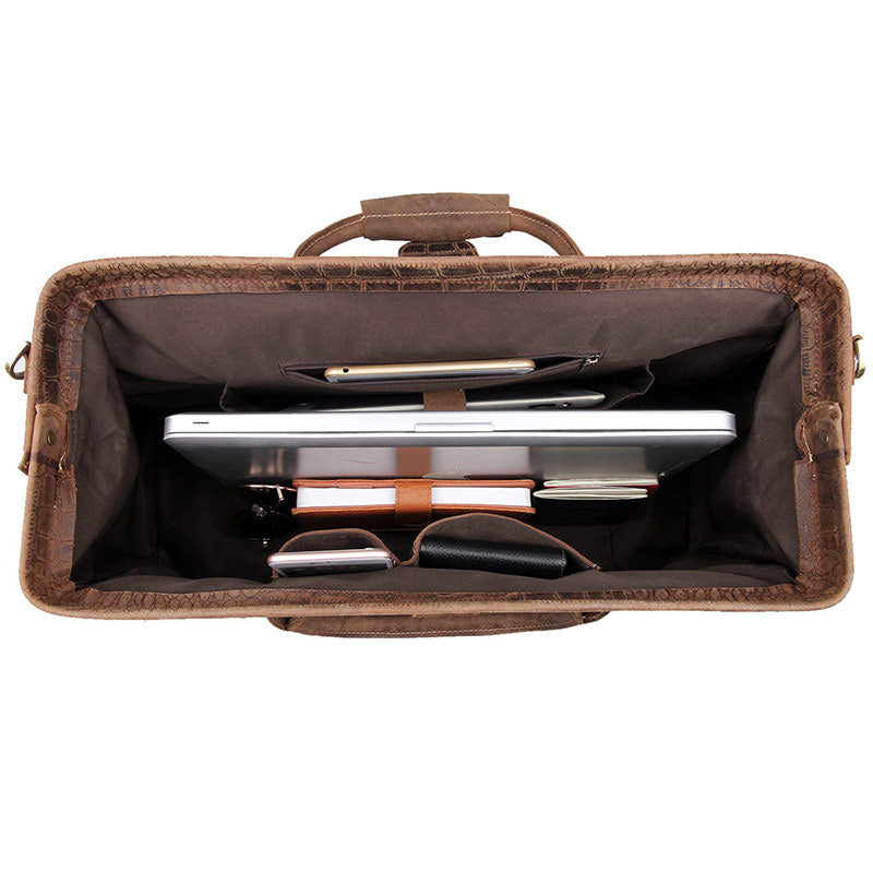 Exceptional Bijoux Genuine Leather Pattern Bag
