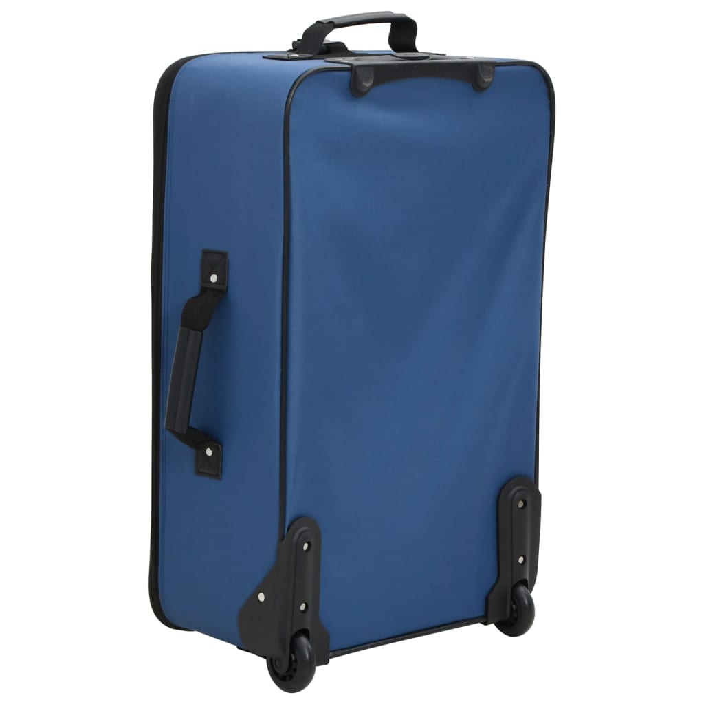 Soft-sided Travelers 5-piece Suitcase Combo