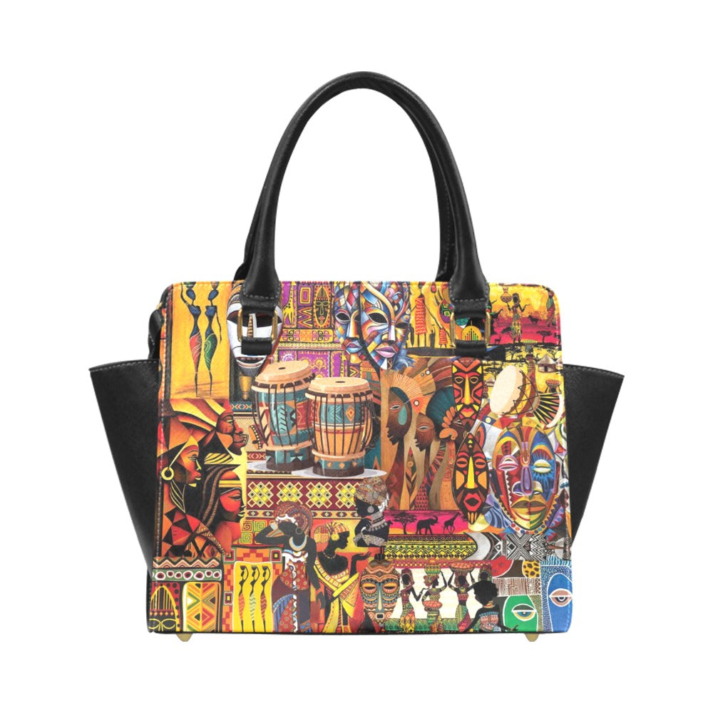 African Pattern Shoulder Bag