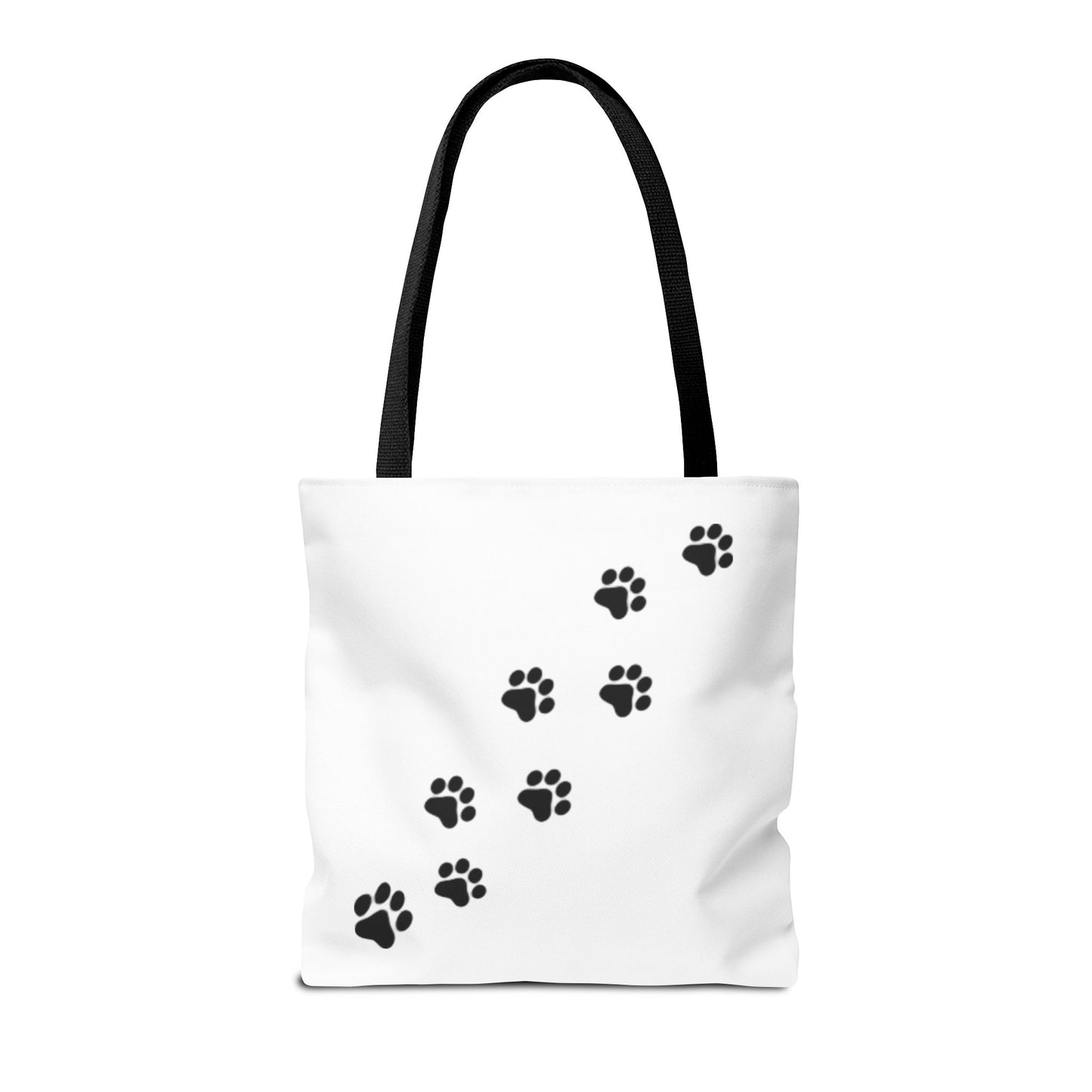 Cat Lover Tote Bag — Heart Design