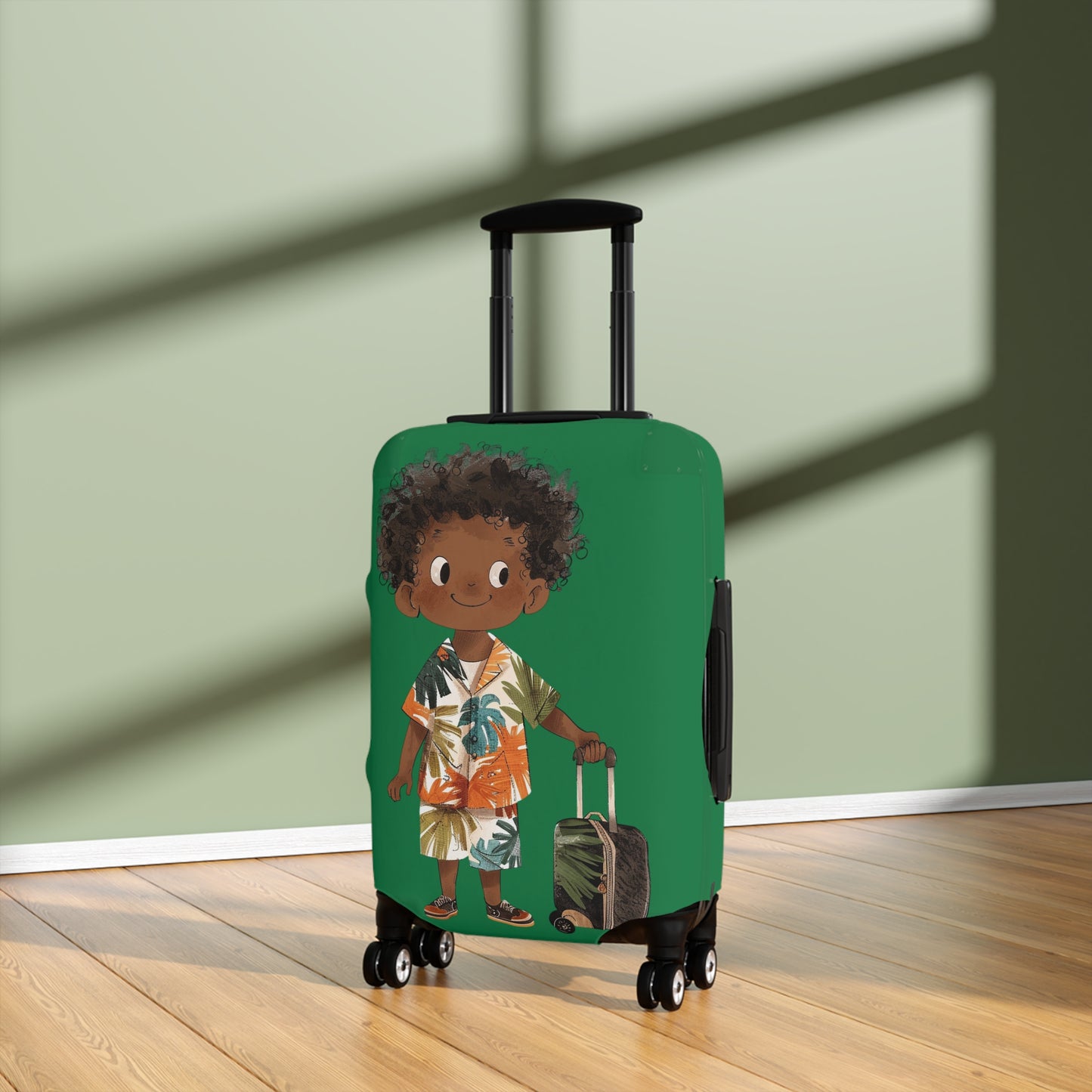 Tropical Luggage Cover