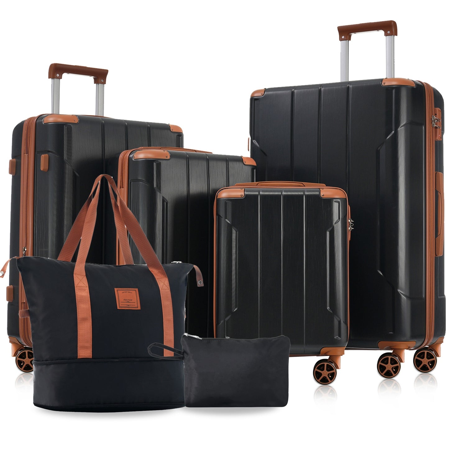 Customer Desire 6-Piece Hard Sided Suitcase Set