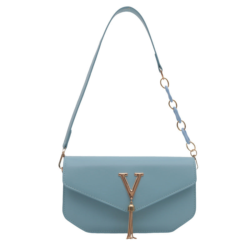 Signature V Series Fashionable Women's Shoulder Handbag