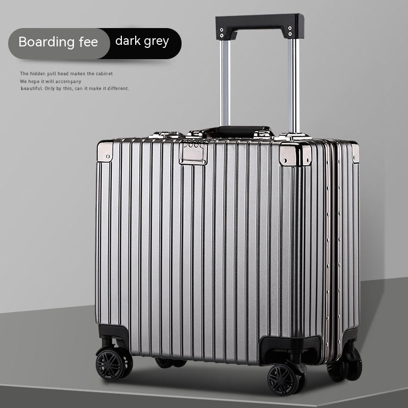 BLP Horizontal Square Aluminum Frame 18" 20" Carry-On Luggage