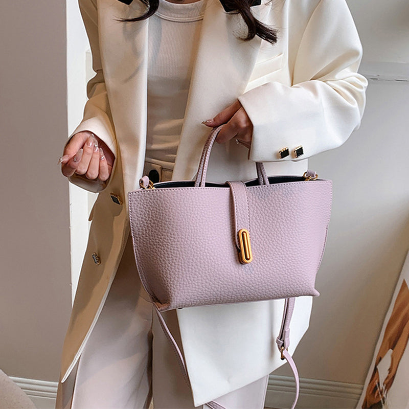Heart Stopping Designer Look Shoulder Bag, Zipper Bucket Bag, High Capacity Totes
