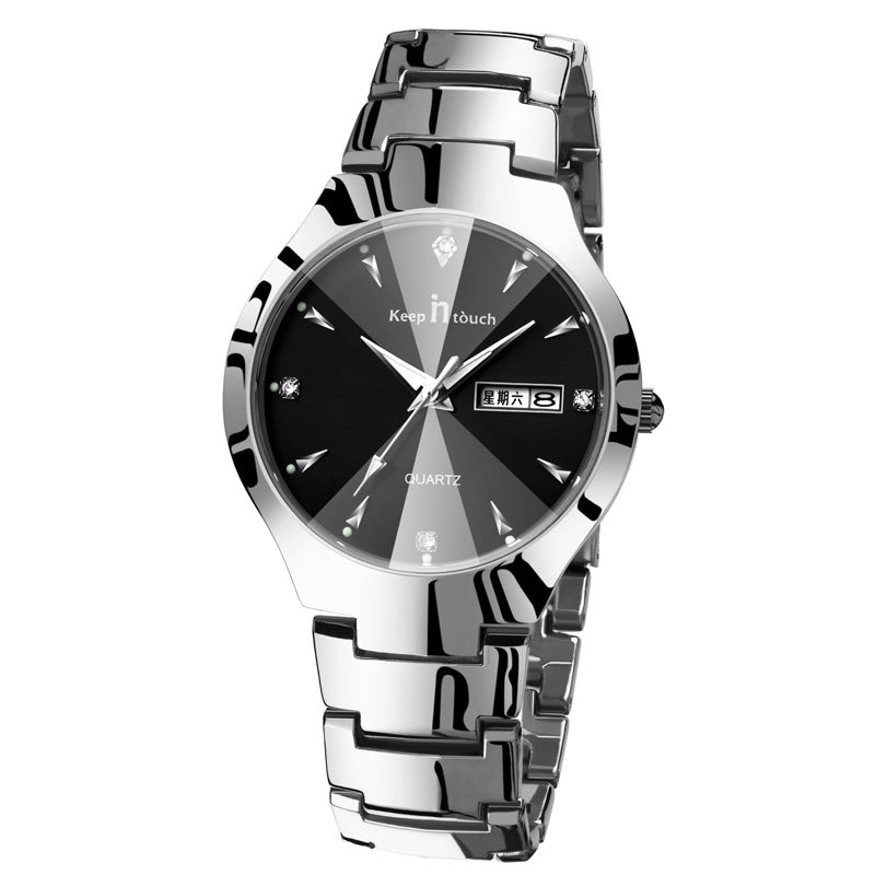 HIS + HERS Luminous Quartz Watch