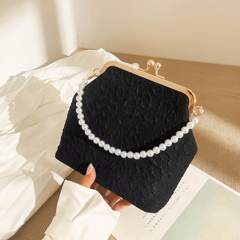 Pearl Crossbody Evening Bag