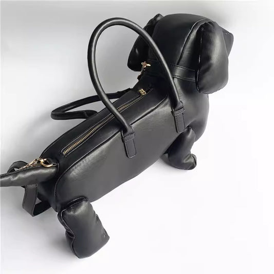 BLP Unique Creative Cartoon Dog Shape Handbag