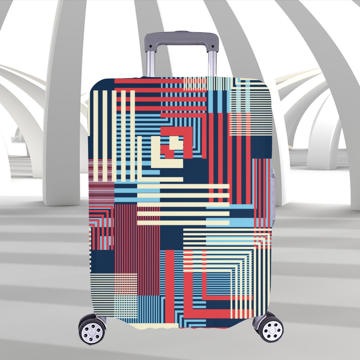 Pattern XL Luggage Cover
