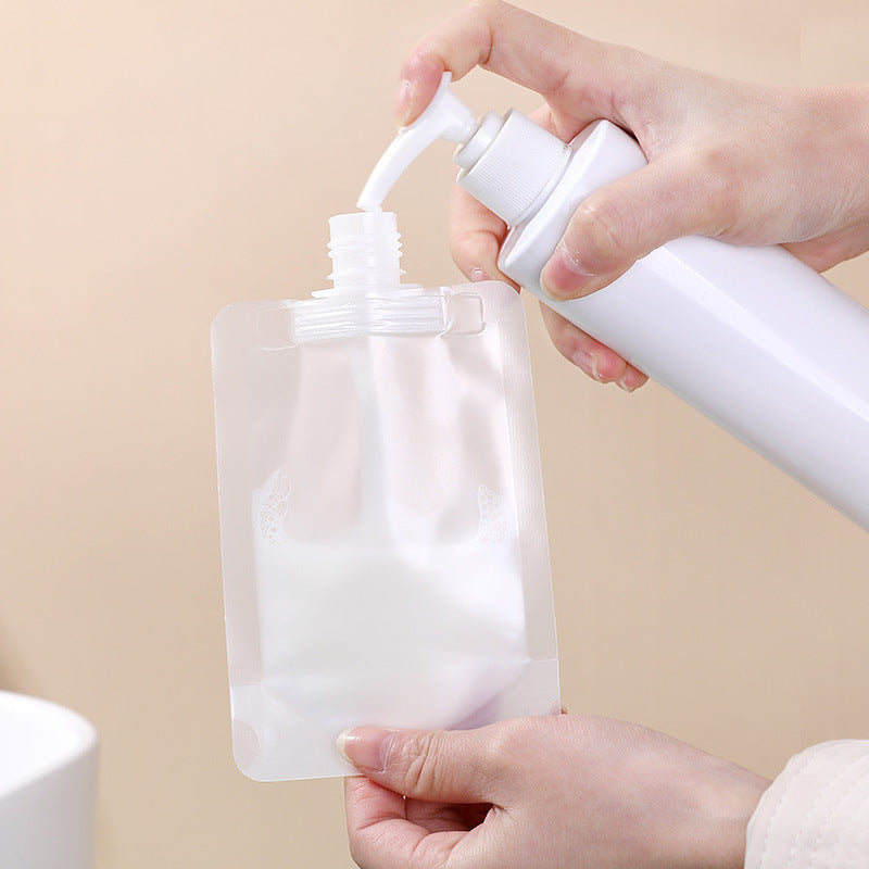 Transparent Travel Refillable Pouches