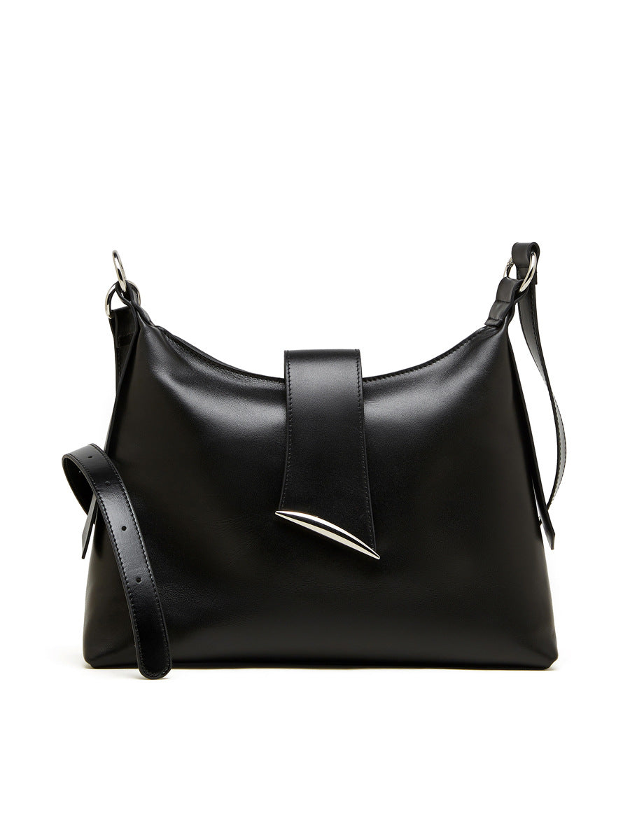 Dame des Sacs Exceptional Genuine Leather Crossbody Shoulder Bag