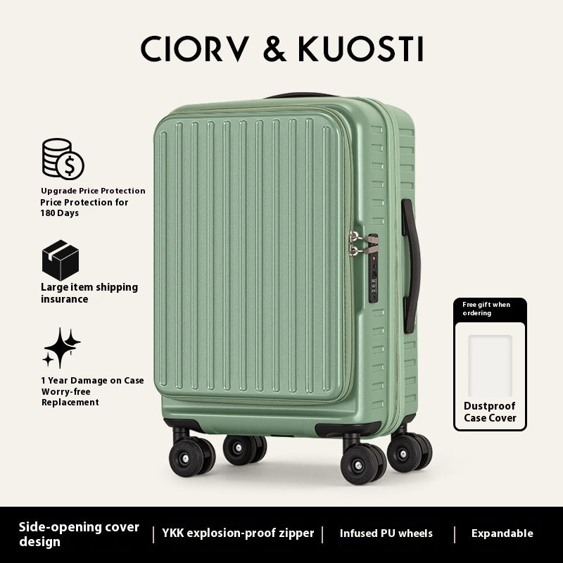 BLP Exceptional C&K 20" CARRY-ON Expandable Hard Sided Side Open Luggage