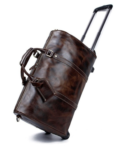 BLP Exceptional Collection - Genuine Leather Duffle Travel Bag
